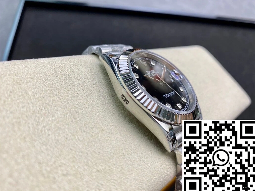 Black GM Factory M126334-0012 Dial Datejust Rolex 0424